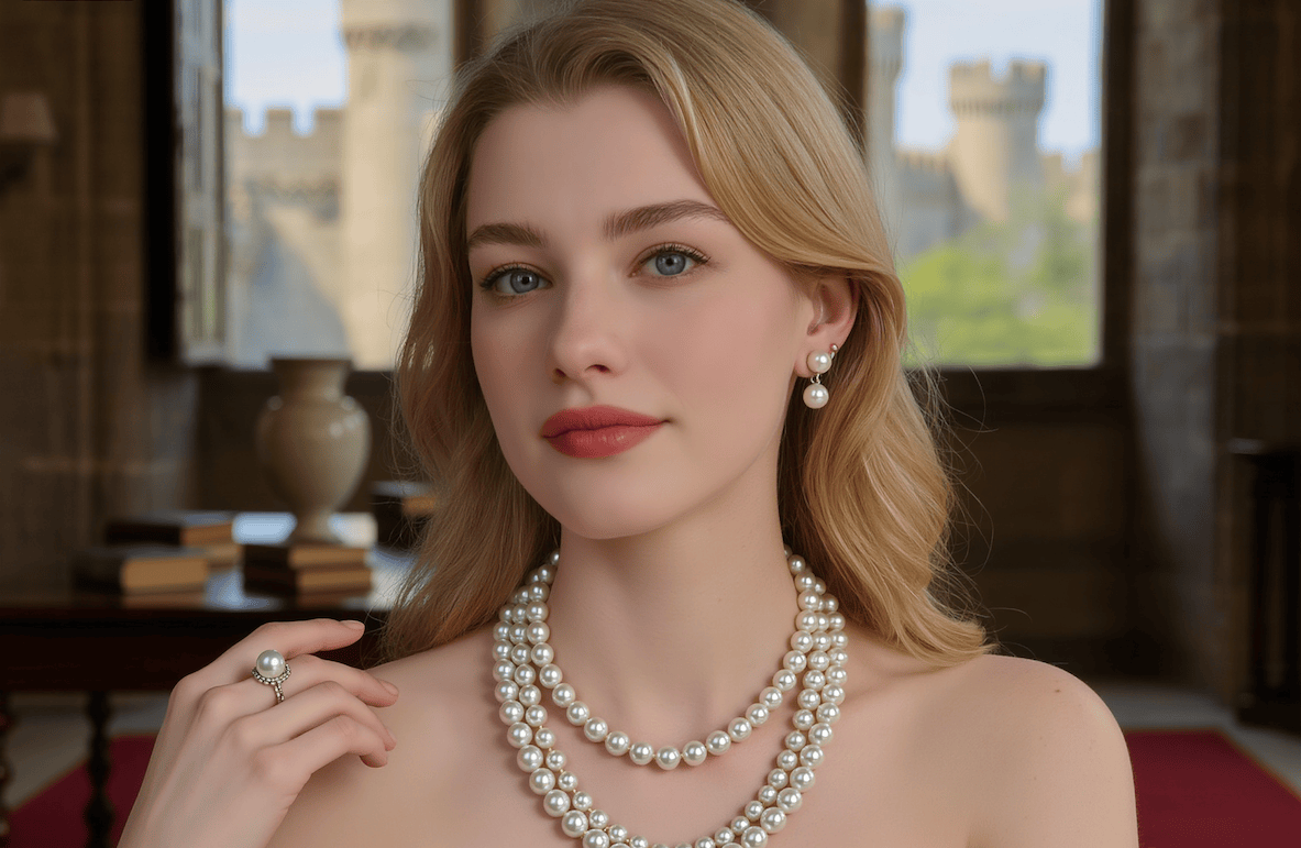 pearl earrings pearl rings pearl necklace pearl jewls pearl jewellery
