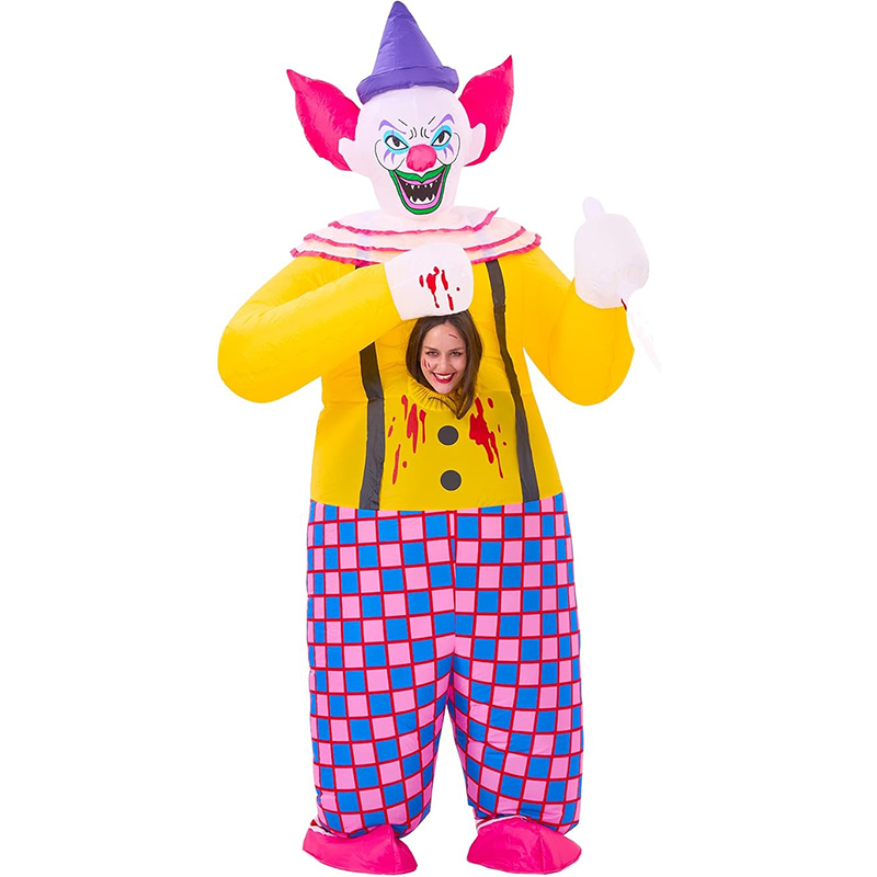Funny Joker Inflatable Costume Adult Size