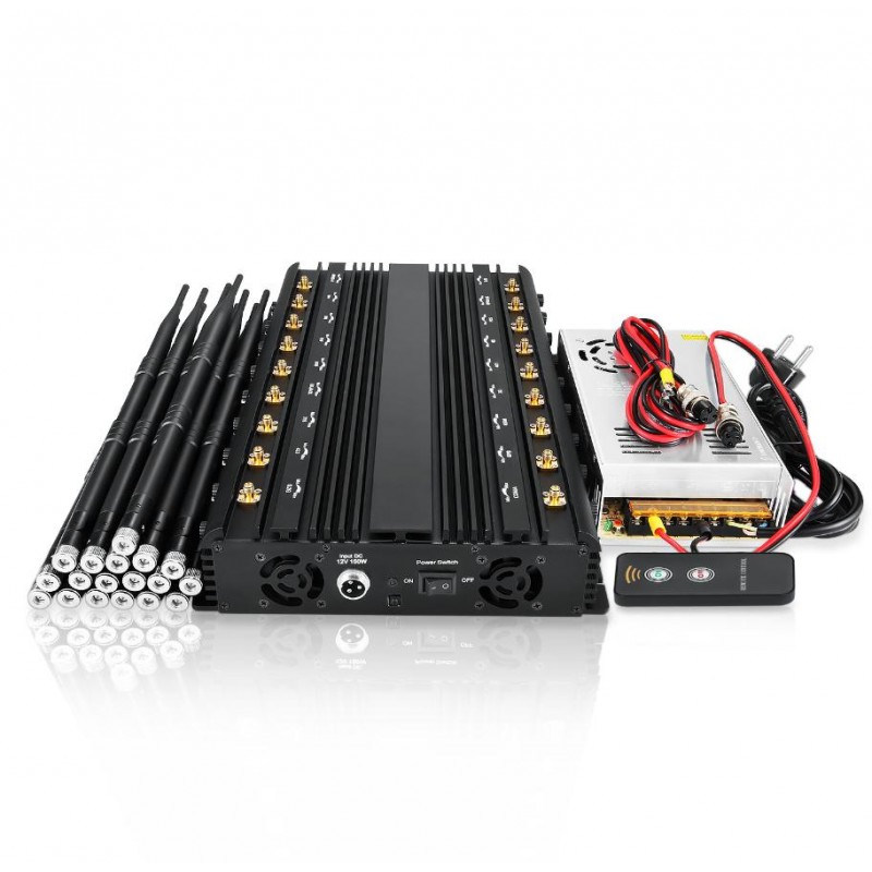 18 antennas all-in-one 5.2G 5.8G all frequencies Signal jammer With Remote Control