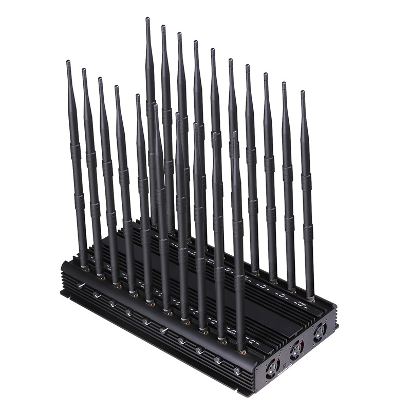 20 antennas all-in-one 5G mobile phone including 3.5G 3.7G all frequencies Signal jammer With Remote Control