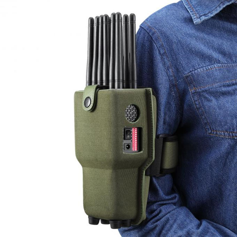 handheld 12 Antennas Full Bands All in One 2G.3G.4G.5G Cell Phone Signal Jammer GPS 2.4GWIFI.5.2G WIFI.5.8G WIFI Signal