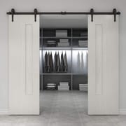 Home Double Open Upholstery French Door Design Interior Modern Manual Sliding Stylish Wooden Doors