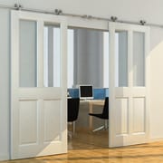 Home Double Open Upholstery French Door Design Interior Modern Manual Sliding Stylish Wooden Doors