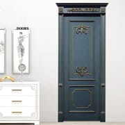 Factory Hot Selling European Style Luxury White Solid Wood Door for Interior Bedroom Doors