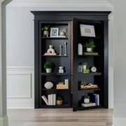 Interior Bookshelf Invisible Secret Room Solid Wooden Book Shelves Door Hidden Bookcase Door Murphy Hidden Doors
