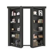 Interior Bookshelf Invisible Secret Room Solid Wooden Book Shelves Door Hidden Bookcase Door Murphy Hidden Doors