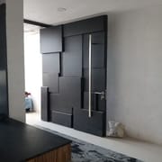 Modern Fancy Security Villa Entrance Pivot Door Design Luxury Solid Wooden Carving Front Pivot Door