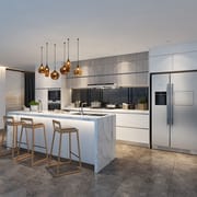 White Luxury Classic Style Solid Wood Wooden Kitchen Cabinets Set Ready to Assemble with Cupboard