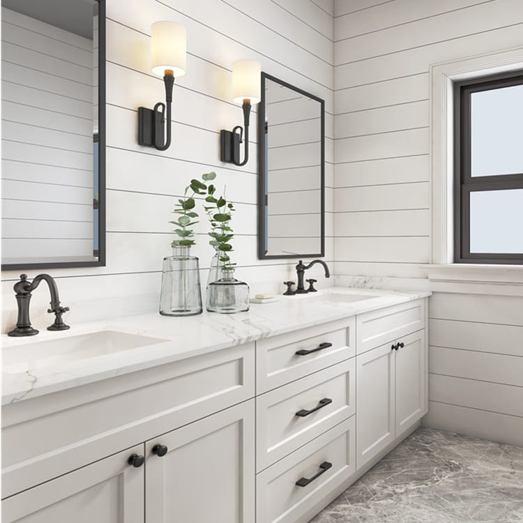 Wall Mounted  Bathroom Cabinet Solid Wood Bathroom Vanity Cabinet