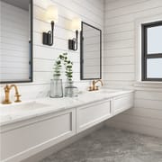 Wall Mounted  Bathroom Cabinet Solid Wood Bathroom Vanity Cabinet