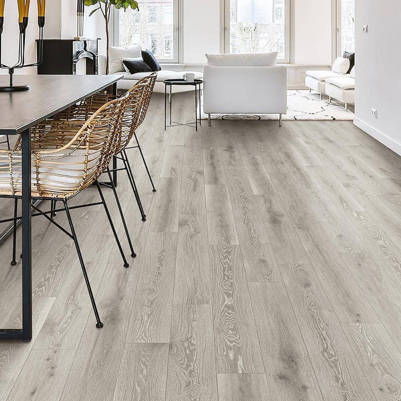 Wholesale Grey 12mm High Grade Waterproof Wood Laminate Flooring