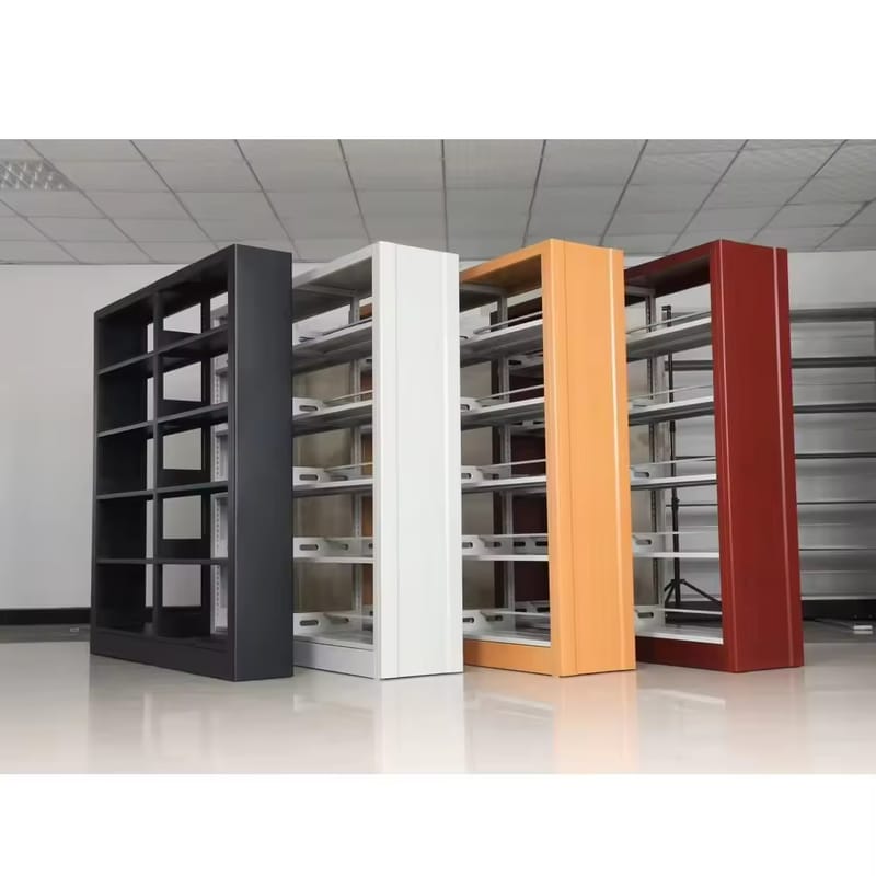 Modern Wooden Bookshelves for Home Office & School Library | Multi-Tier Storage Furniture