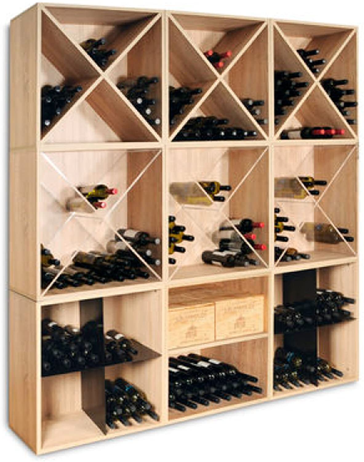 Factory Wholesale Wine Cellar Used Modular Wine Rack Wine Cubes