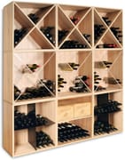 Factory Wholesale Wine Cellar Used Modular Wine Rack Wine Cubes
