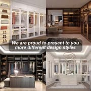 Custom Made Cheap Bedroom Wood Built in Wardrobe Storage Cabinet Closets Set Furniture Design Modern Clothes Wall Walk in Closet