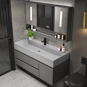 Wholesale Bathroom Sets Vanities With Wash Basin Sink Furniture Luxury Wooden Wooden Bathroom Vanity Cabinet 2024 Hot Sale