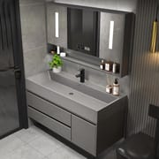 Wholesale Bathroom Sets Vanities With Wash Basin Sink Furniture Luxury Wooden Wooden Bathroom Vanity Cabinet 2024 Hot Sale