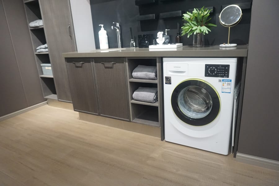 New European Style Design Small Rectangular Cabinet Bathroom Vanities
