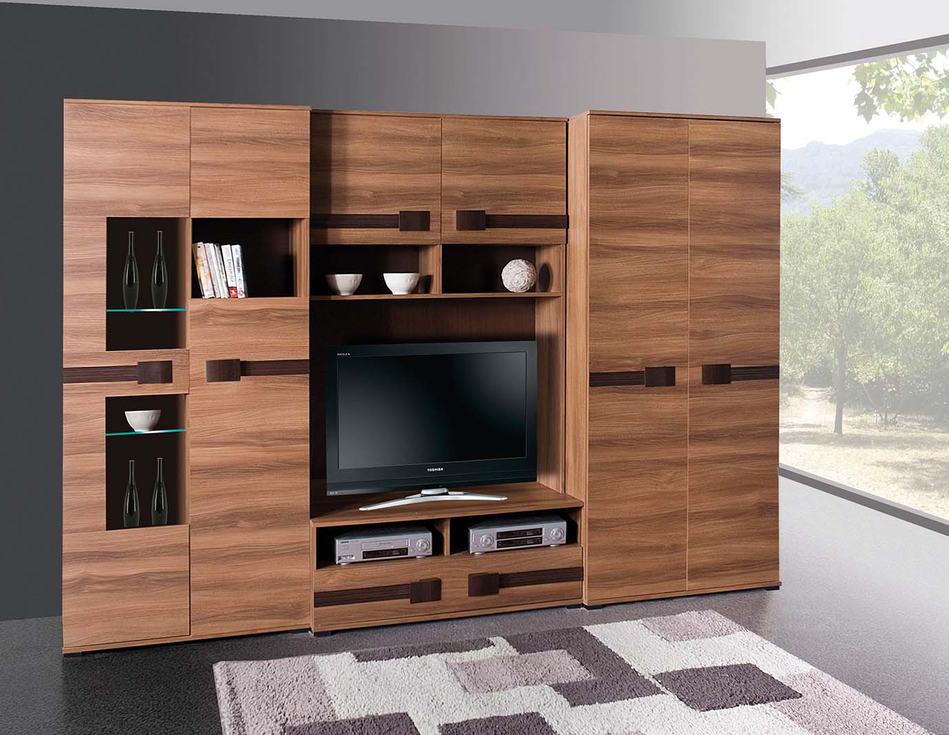 Modular Floating TV Console | Customizable Storage for Apartments