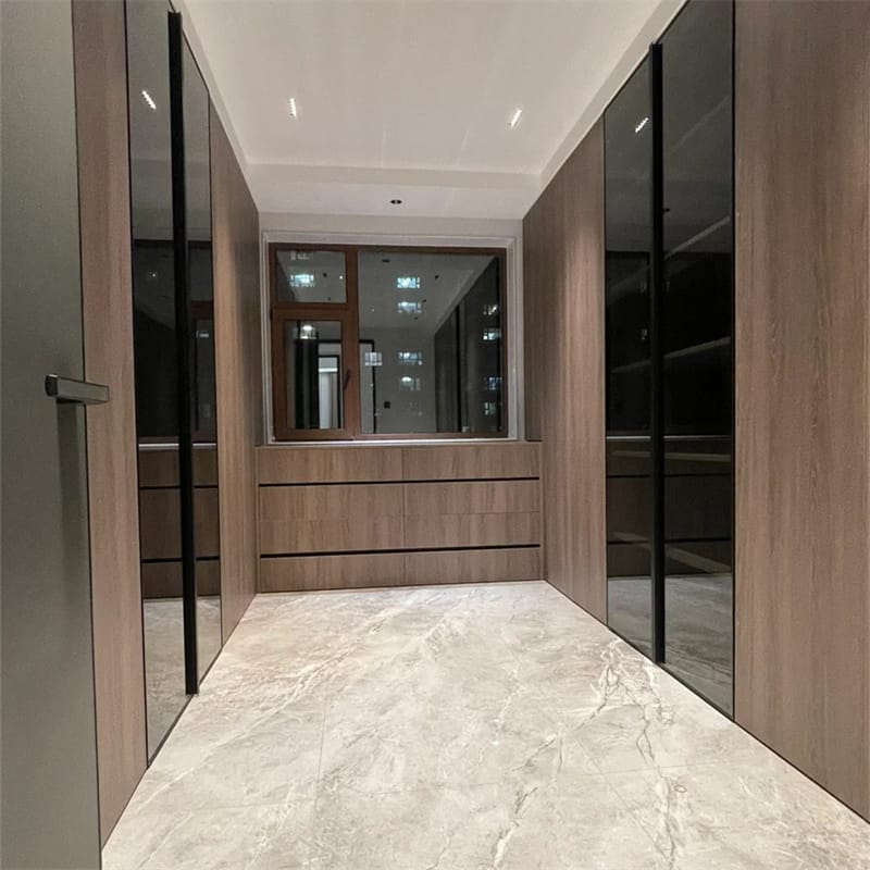 Durable Built-In Wardrobe Exuding High-Fashion Wardrobe Multifunctional  Various Spaces Furniture Closet Storage Wardrobe
