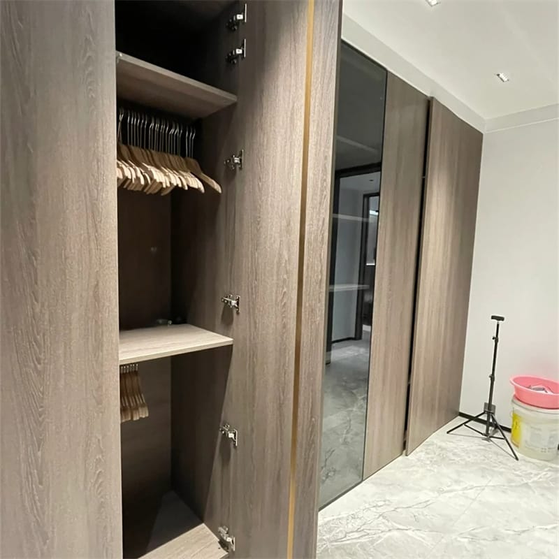 Durable Built-In Wardrobe Exuding High-Fashion Wardrobe Multifunctional  Various Spaces Furniture Closet Storage Wardrobe