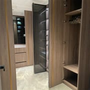 Durable Built-In Wardrobe Exuding High-Fashion Wardrobe Multifunctional  Various Spaces Furniture Closet Storage Wardrobe