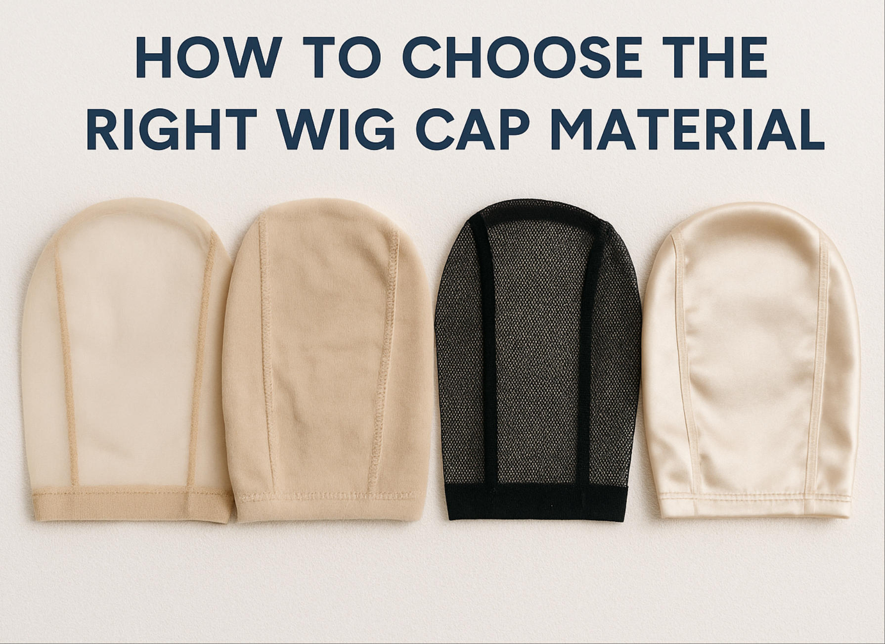 Top Wig Mesh Options for a Natural Hairline 10 How to Choose the Right Wig Cap Material: Complete Guide