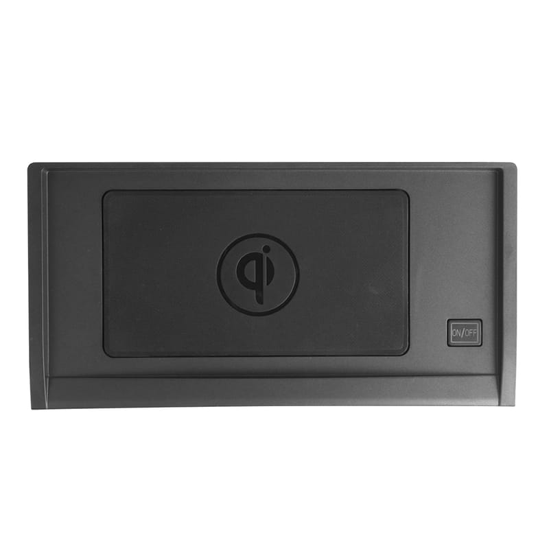 15W Car QI Wireless Charging Panel For Toyota Fortuner 2016-2024 Fast Phone Charger Plate Holder