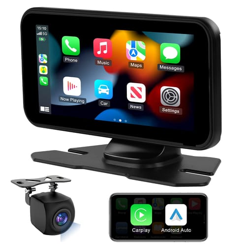 6 Inch Touch Screen Universal Car Radio Multimedia GPS Navigation Wireless CarPlay Android Auto Bluetooth Music Player CSH503
