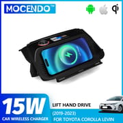 Car Wireless Charging 15W For Toyota Corolla levin Levin 2019 2020 2021 2022 2023 Mobile Phone Fast Charging Interior Modification