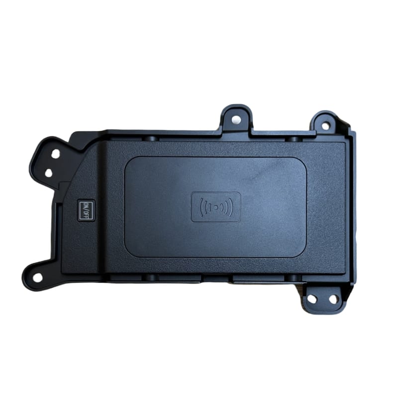 Car Wireless Charger 15W Fast Car Wireless Charger QI Mobile Phone Charging Panel For Toyota Land Cruiser 300 LC300 2021-2024