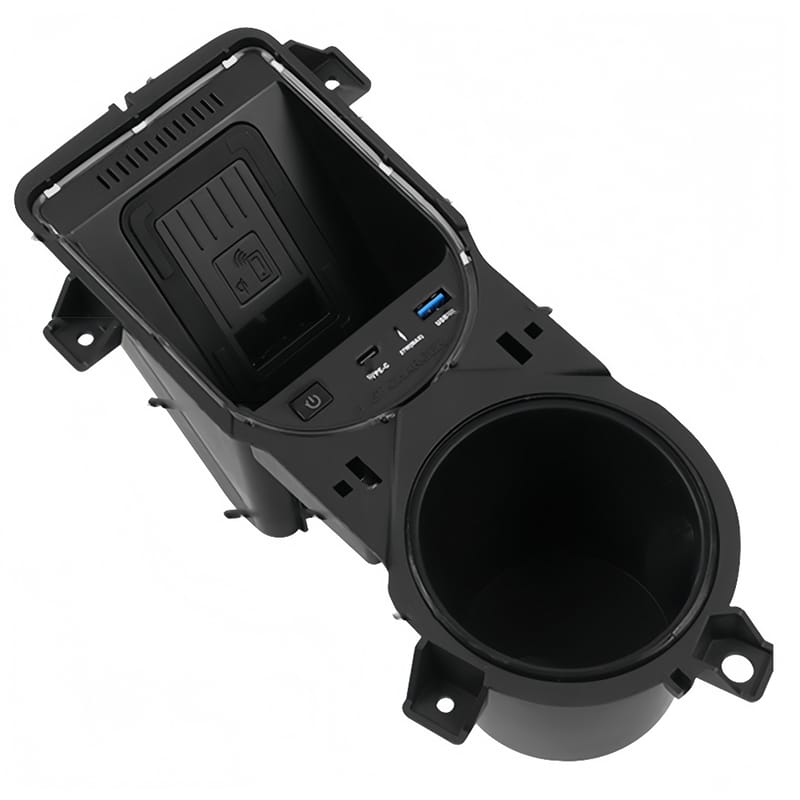 Car 15w wireless charger For Toyota Sienna 2022-2023 phone holder stand mobile mount Modifications Accessories interior