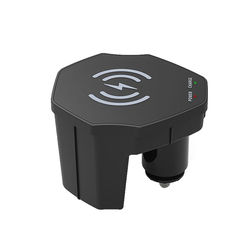 For Audi A6 C8 A7 S6 2019-2023 Magnetic Car Wireless Charger Fast Cell Phone Charging Plate Adapter Interior Accessories
