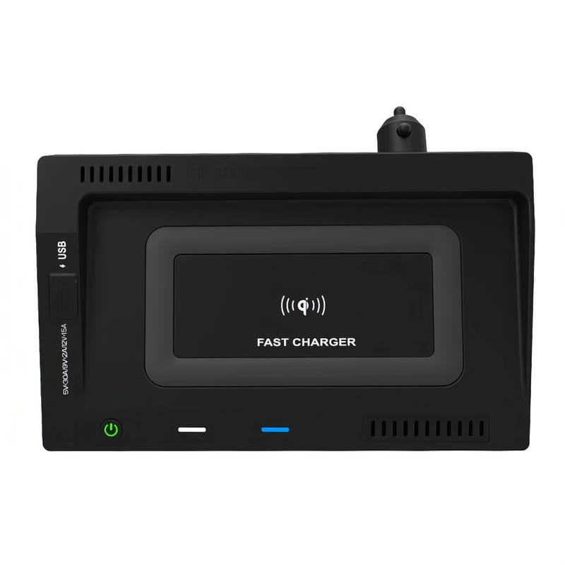 Car Wireless Charger For Volkswagen VW Teramont Accessories Interior Modification 15w Fast Phone Charging Holder 2018-2021