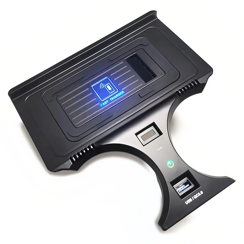 Car wireless charger 15w center console phone charger fast charging holder for BMW 7 Series 730 fast charger accessories tools