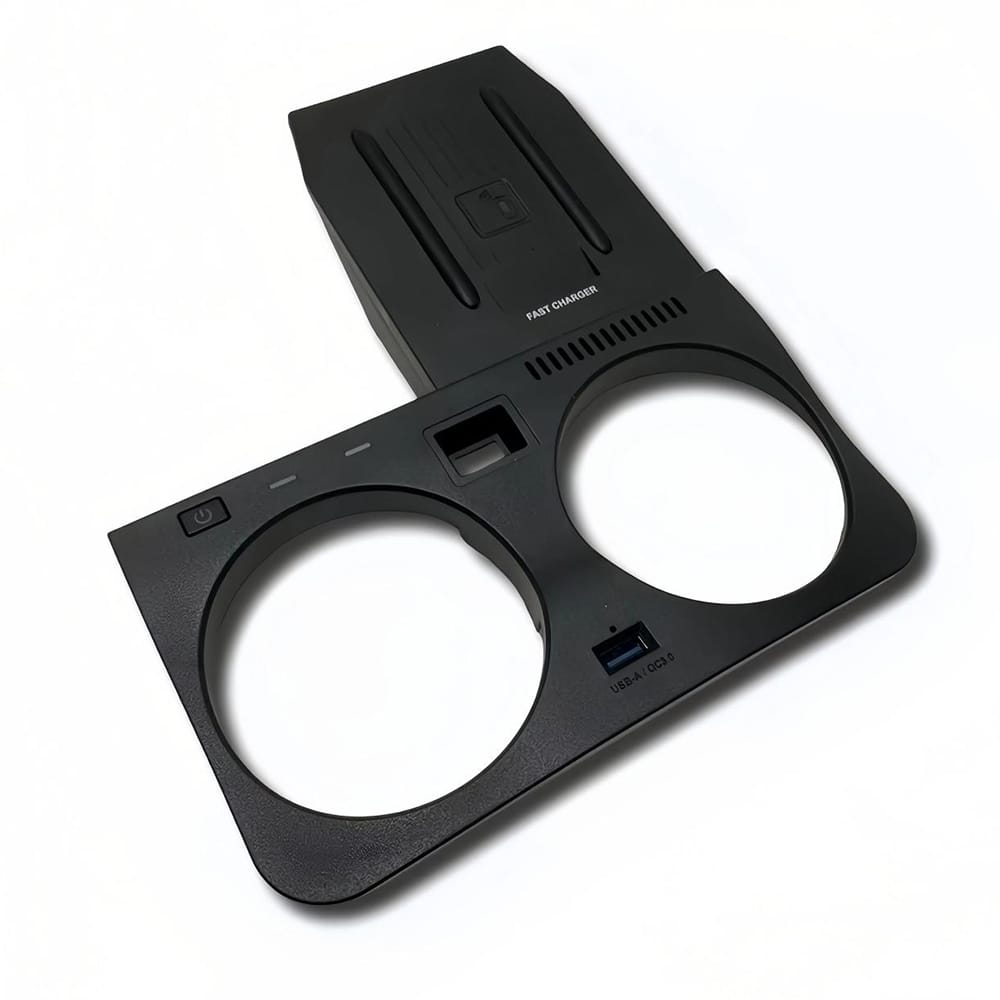 Exclusive Wireless Charger for BMW X5/X6/X7: Factory-Grade Integration, Reshaping the Smart Cockpit Experience 15W Fast Charging | Precise Dual-Coil Alignment | Non-Destructive Installation for Instant Upgrade