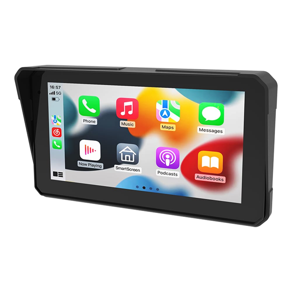 CSM590 Motorcycle Wireless Screen Recorder: 6-inch touchscreen + supercapacitor, a riding companion for extreme road conditions!