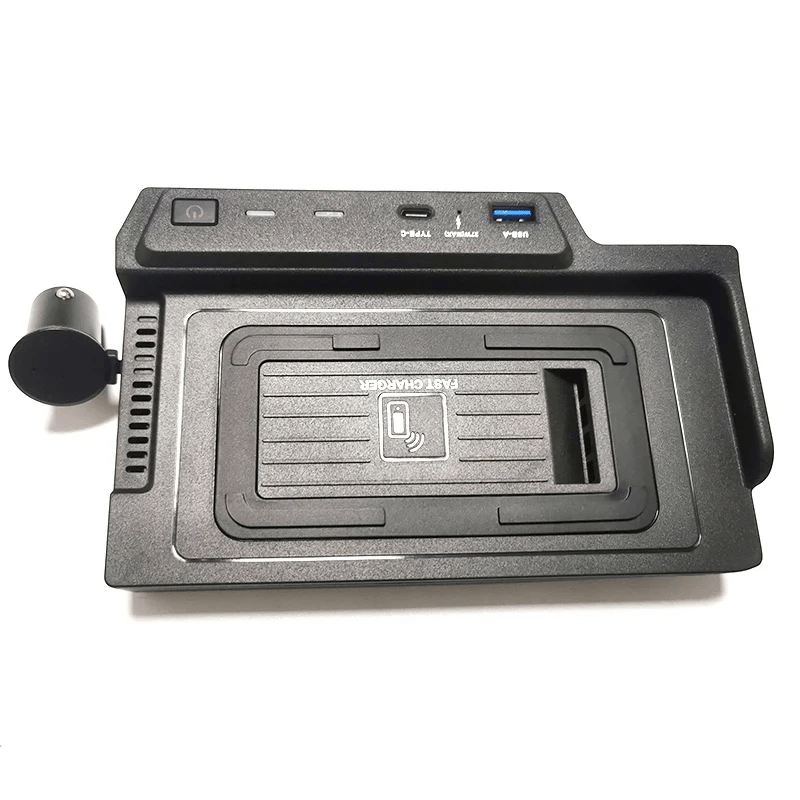 15W Car wireless charger for Mercedes Benz GLE W167 C67 GLS X167 2020-2023 fast phone charger charging holder charging pad plate