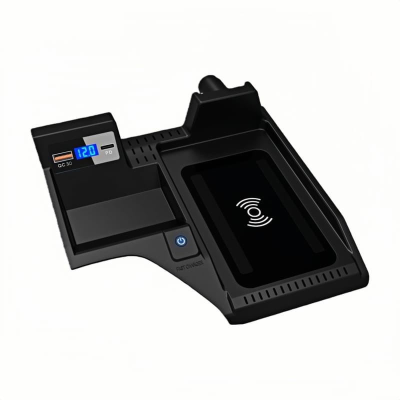 Car Wireless Charger 15W Fast Mobile Phone Charging Panel Adapter  For Nissan Sylphy Sentra Interior  Accessories 2021 2022 2023