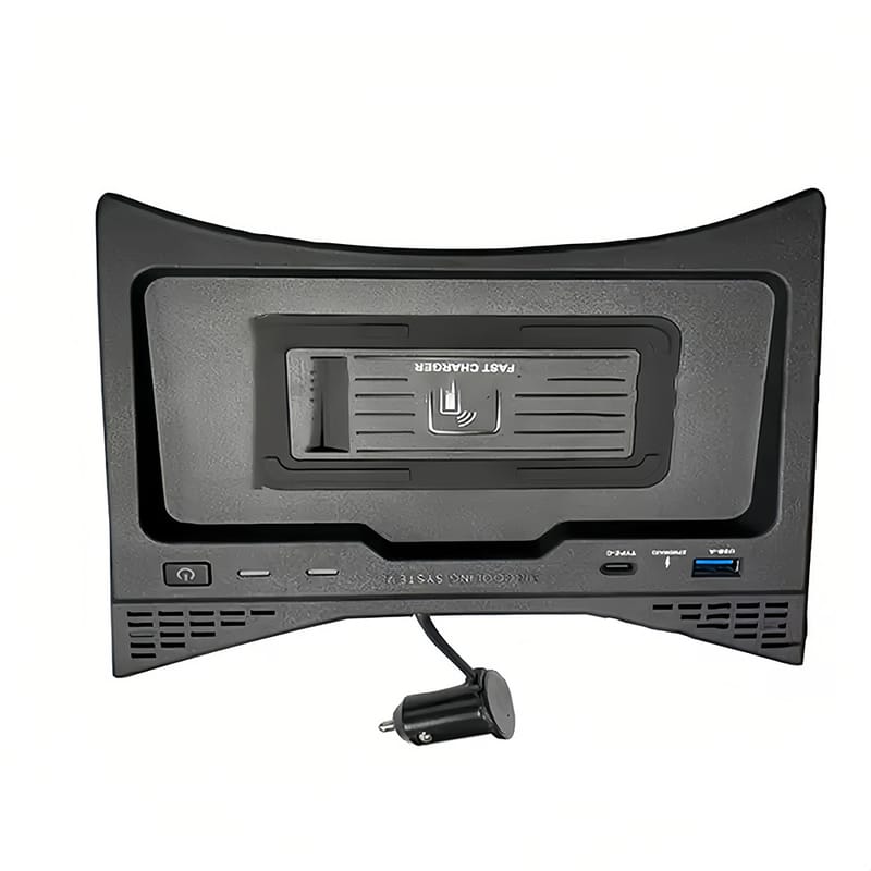 For Nissan X-Trail T32 Qashqai J11 2014-2021 15W Car wireless phone charger fast charger charging holder charigng pad plate