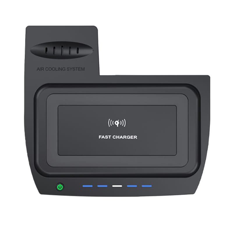 Car Wireless Charger for 2016-2021 Honda Civic Center Console Charging Panel USB-A USB-C Fast Phone Charger Pad for Honda Civic 2016 2017 2018 2019 2020 2021 Accessories
