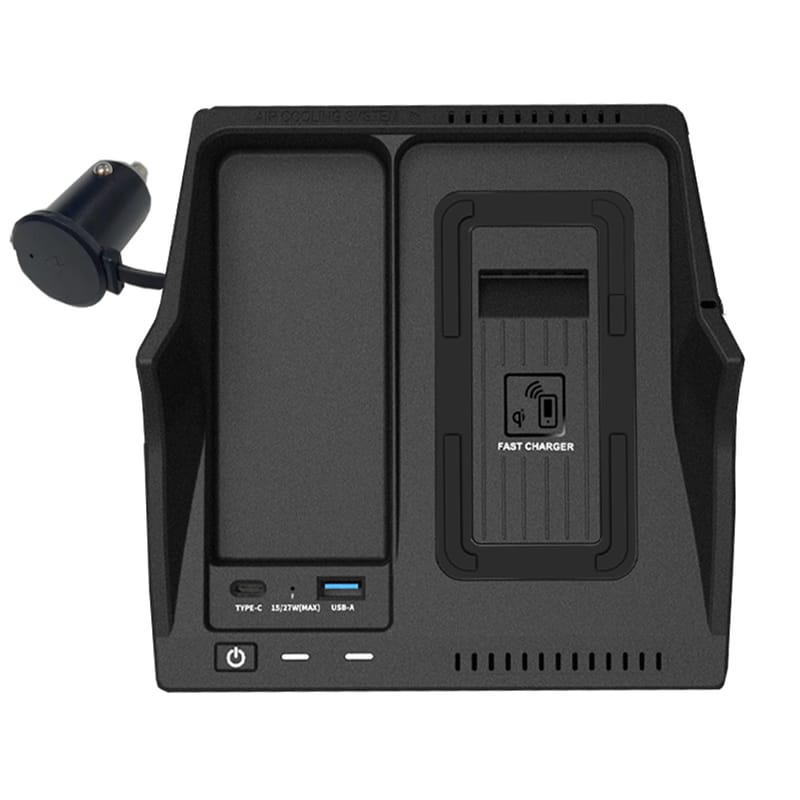 For Honda Civic 2022 2023 Car Wireless Charger Cell Phone Fast Charging Plate Adapter Interior Modification Auto Parts