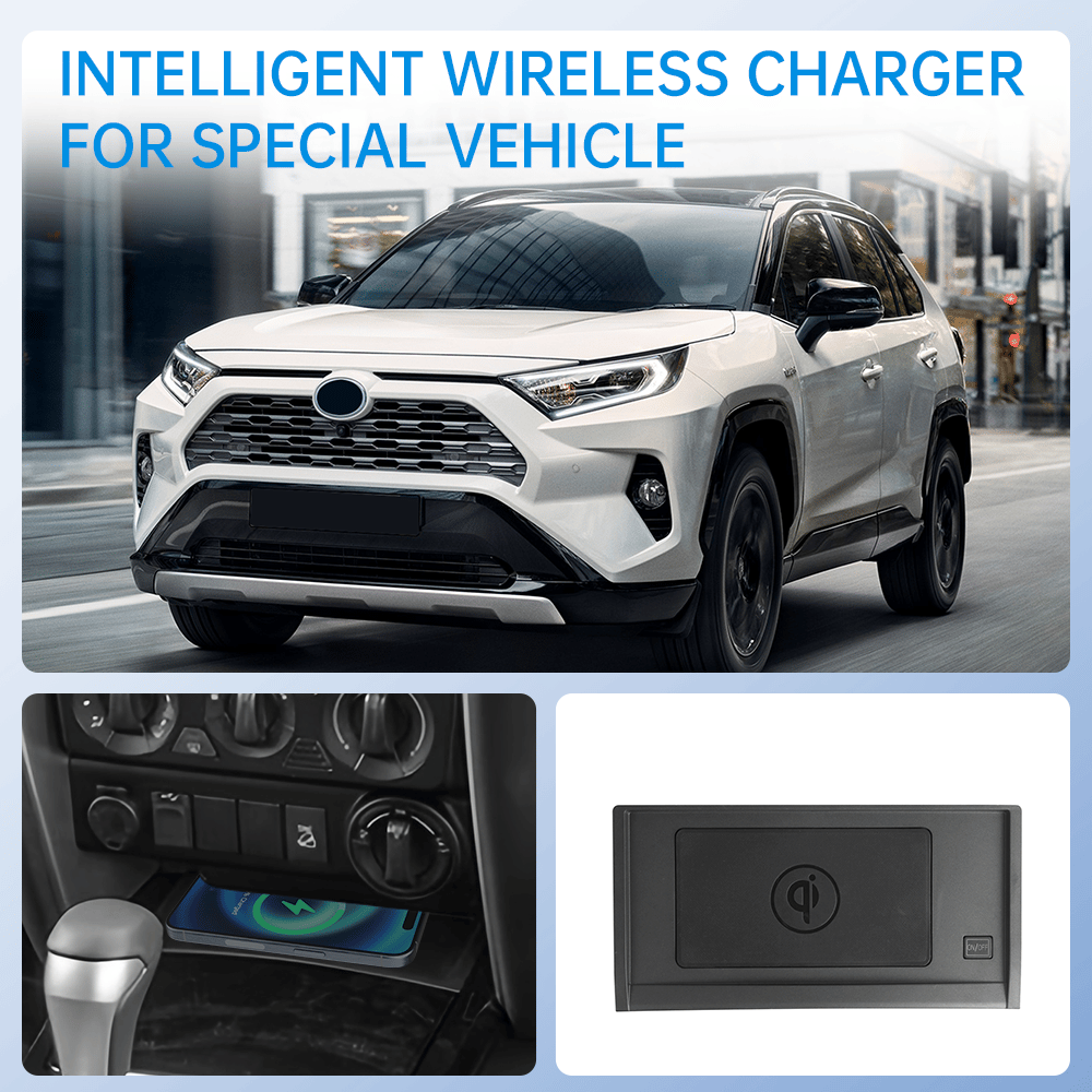 Born for the Toyota Fortuner | 15W Triple-Coil Wireless Fast Charging Brings a Clean Ridge Off-Road Cockpit Free from Cable Tangle
