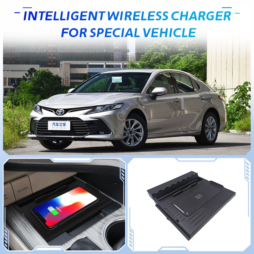 Toyota Camry Exclusive | 15W Triple-Coil Wireless Fast Charging, Restoring the Classic Cabin to Cleanliness and Efficiency