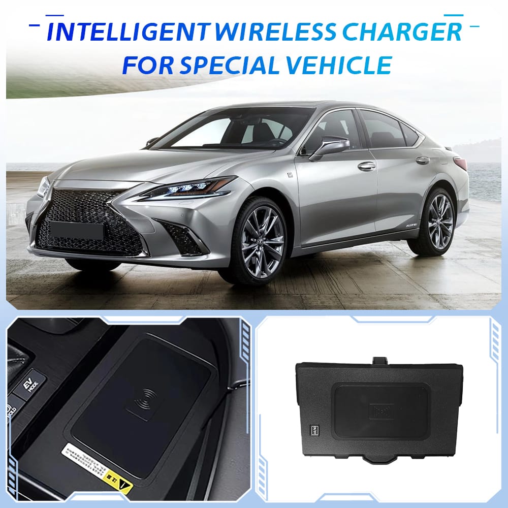 Lexus ES Exclusive | 15W Triple-Coil Wireless Fast Charging, Bringing Simplicity and Ease Back to the Meticulous Cockpit