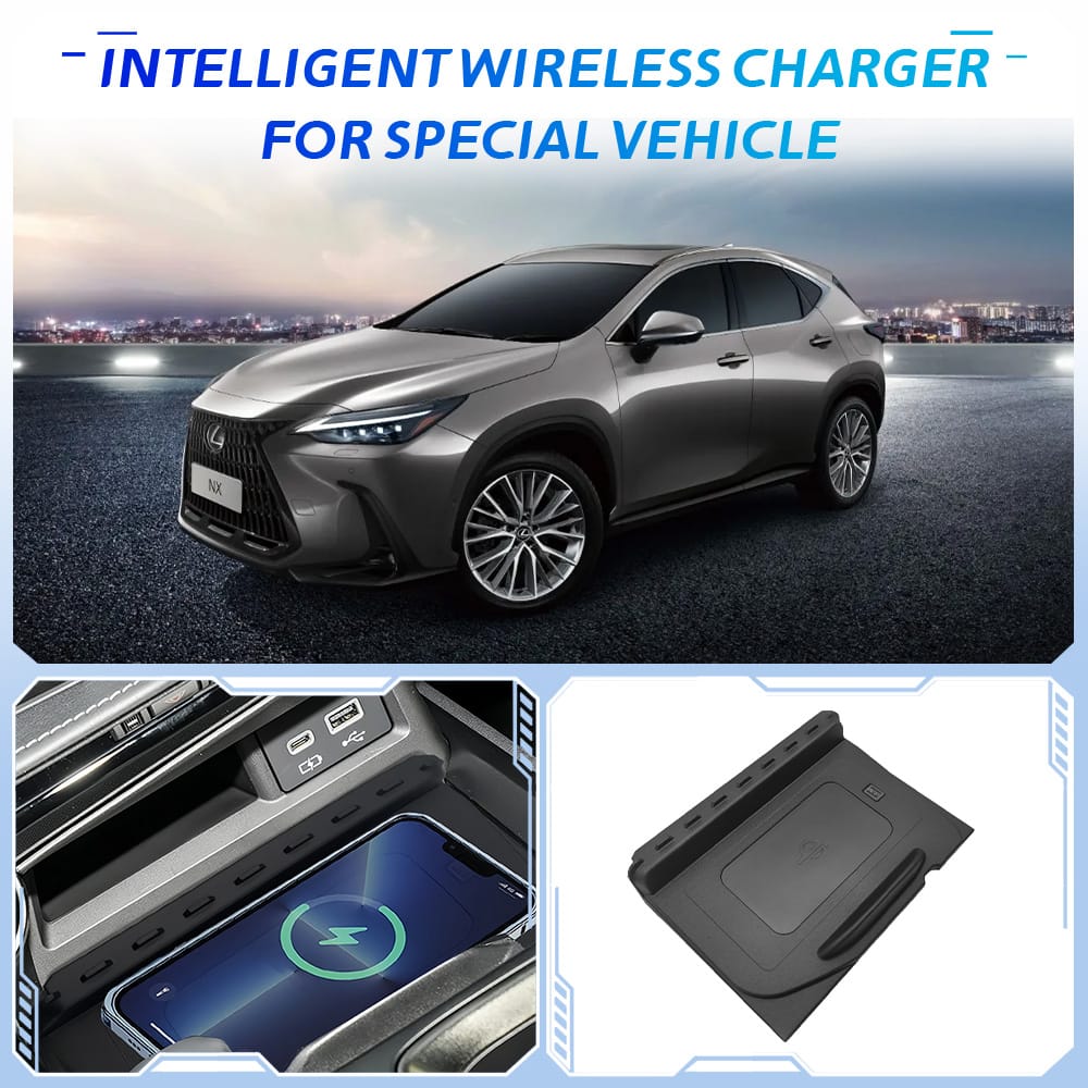 Lexus NX Exclusive | 15W Triple-Coil Wireless Fast Charging, Bringing Simplicity and Efficiency Back to the Meticulously Crafted Cockpit