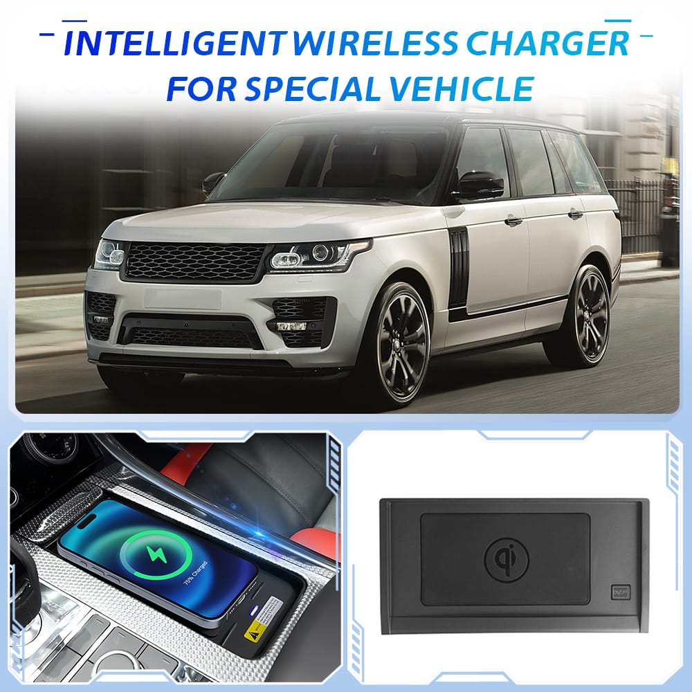 Exclusive to Range Rover Sport: 15W Triple-Coil Wireless Fast Charging, Freeing the British Luxury Cabin from Cable Restraint