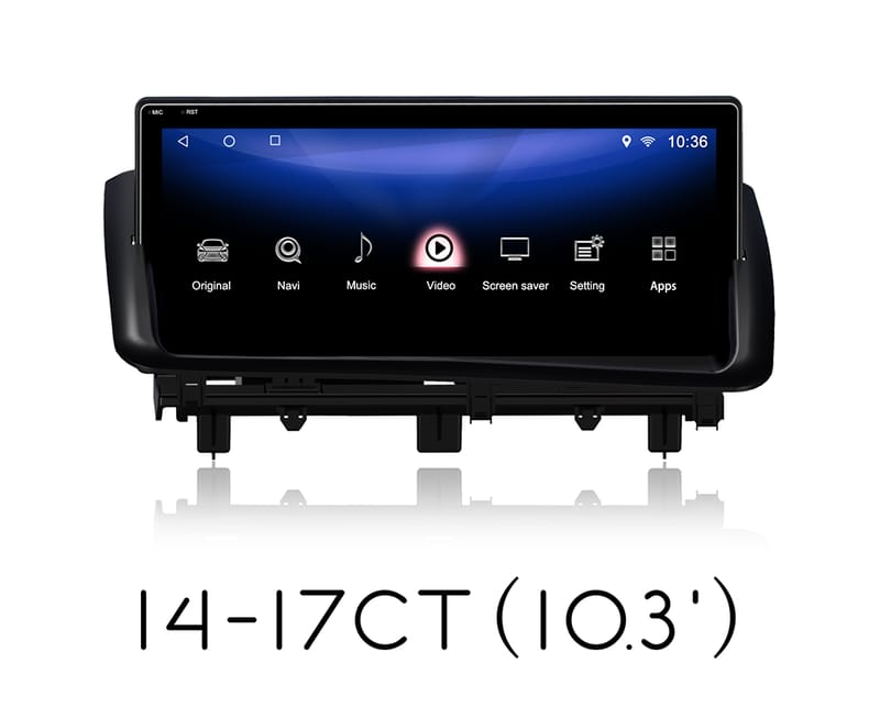 For Lexus CT 2012-2020 10.25