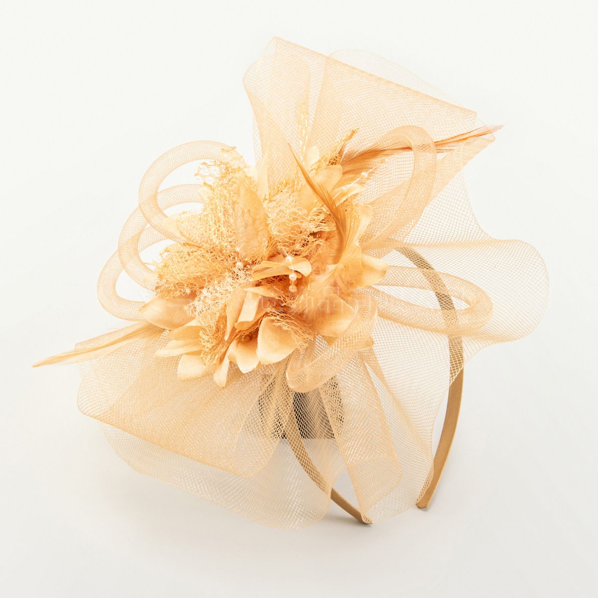 New British Vintage Gift Hat Mesh Bridal Headdress Hairpin Hairband Ladies Dinner Dress Matching Accessories