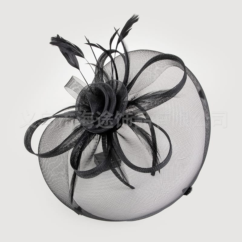 Black mesh cap